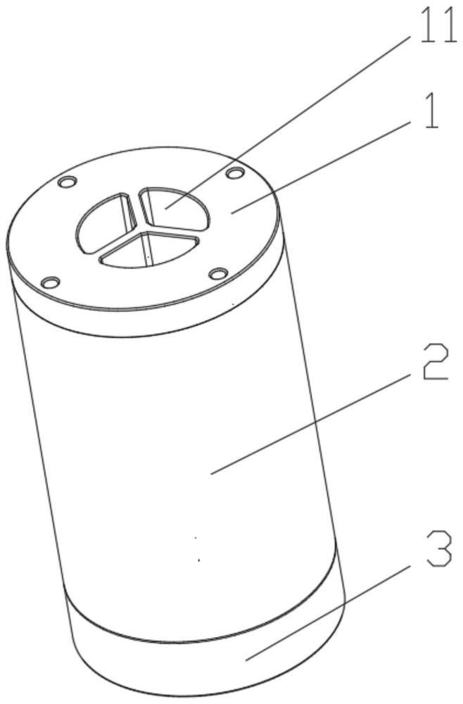 一种用于大圆柱电池汇流排激光打样的定位工装的制作方法