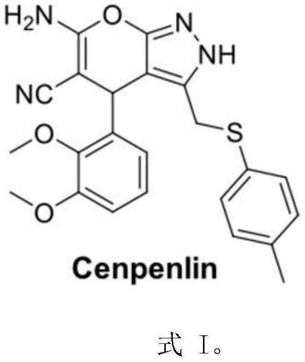 细胞分裂调控重要着丝粒蛋白CENP-N靶向抑制剂Cenpenlin及其应用