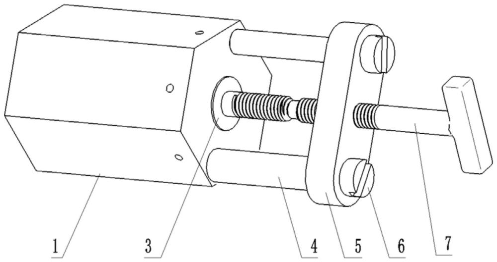 一种内六角圆柱头螺钉头部径向制孔用夹具的制作方法