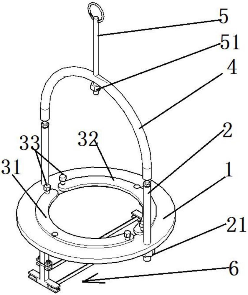一种分段式凸轮轴组装悬吊装置的制作方法