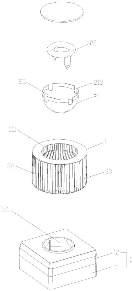 一种散热结构及美容设备的制作方法