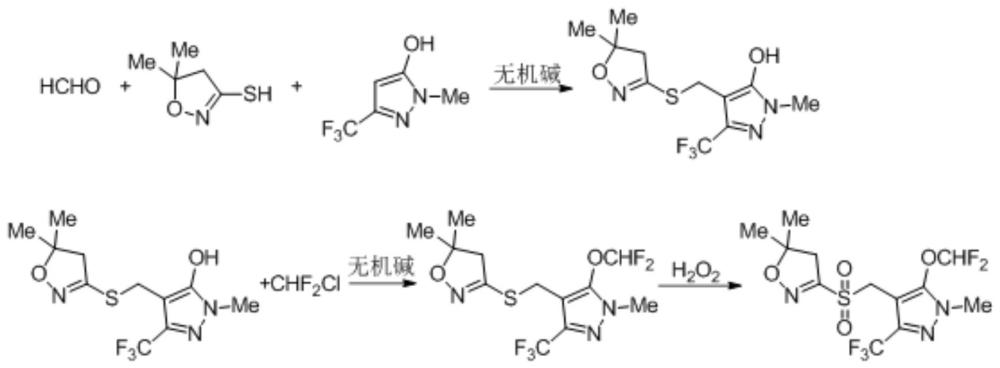 一种砜吡草唑的合成工艺的制作方法