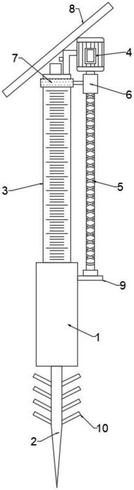 一种水利工程用水位测量标杆的制作方法