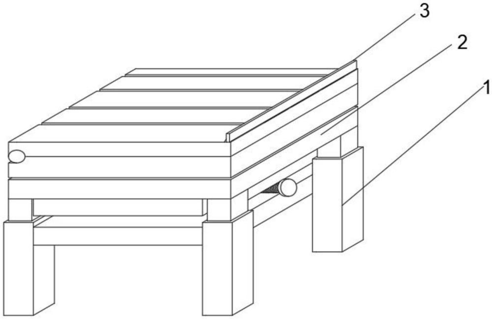 一种翻板式机床工作台的制作方法