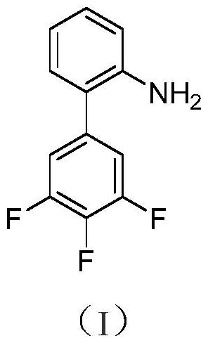 一种一锅法合成氟唑菌酰胺联苯胺中间体的工业化方法与流程