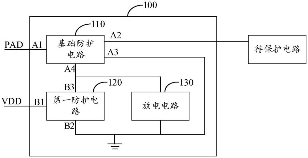 一种静电防护电路、SOC芯片及电子设备的制作方法