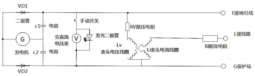 手摇式绝缘电阻表的制作方法