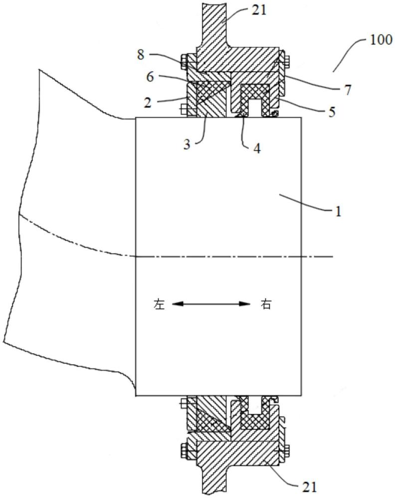 球磨机密封装置和球磨机的制作方法