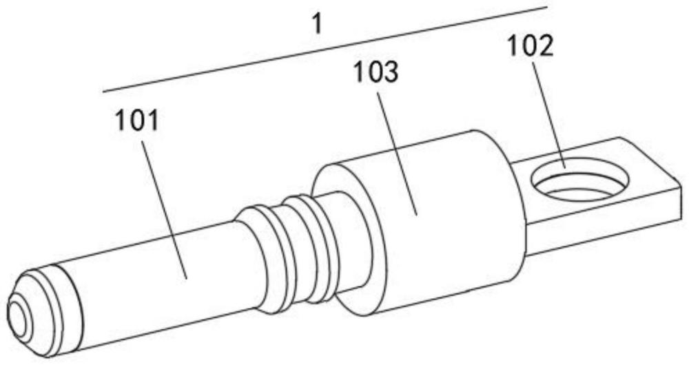 一种冲压式铜管插针及其加工装置的制作方法