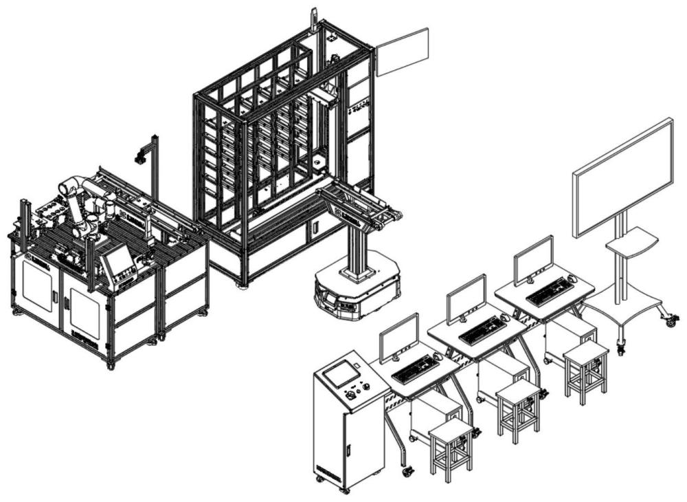 一种自动化产线智改数转综合应用实训系统及其实训方法与流程