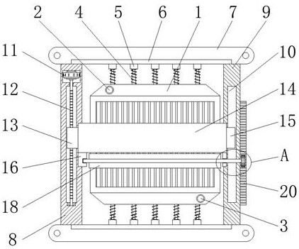 挖掘机散热器外壳结构的制作方法