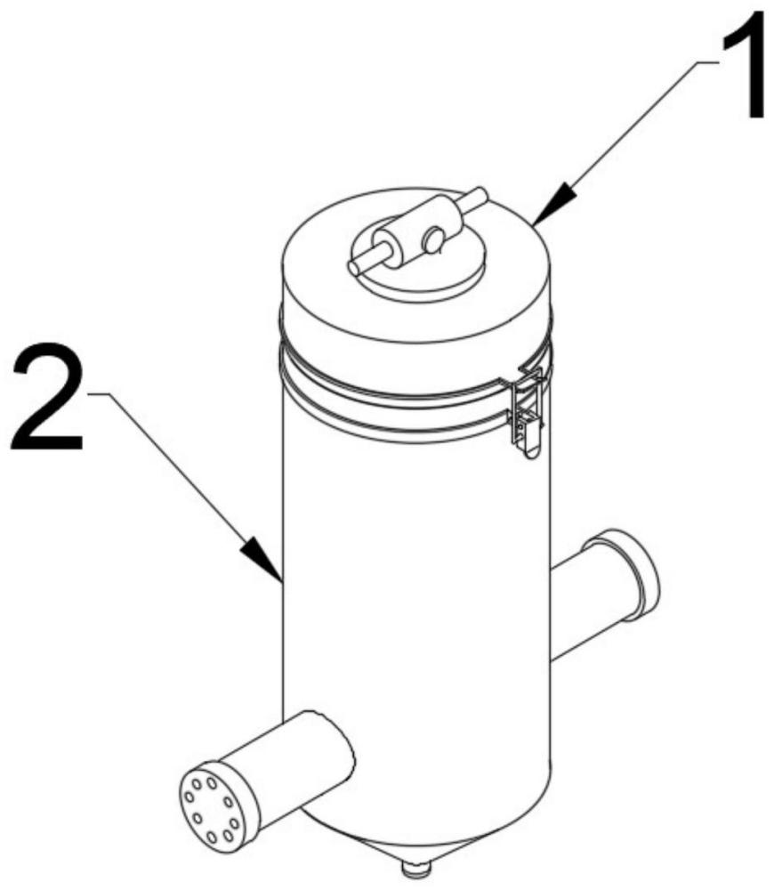 一种气体杂质分离器的制作方法