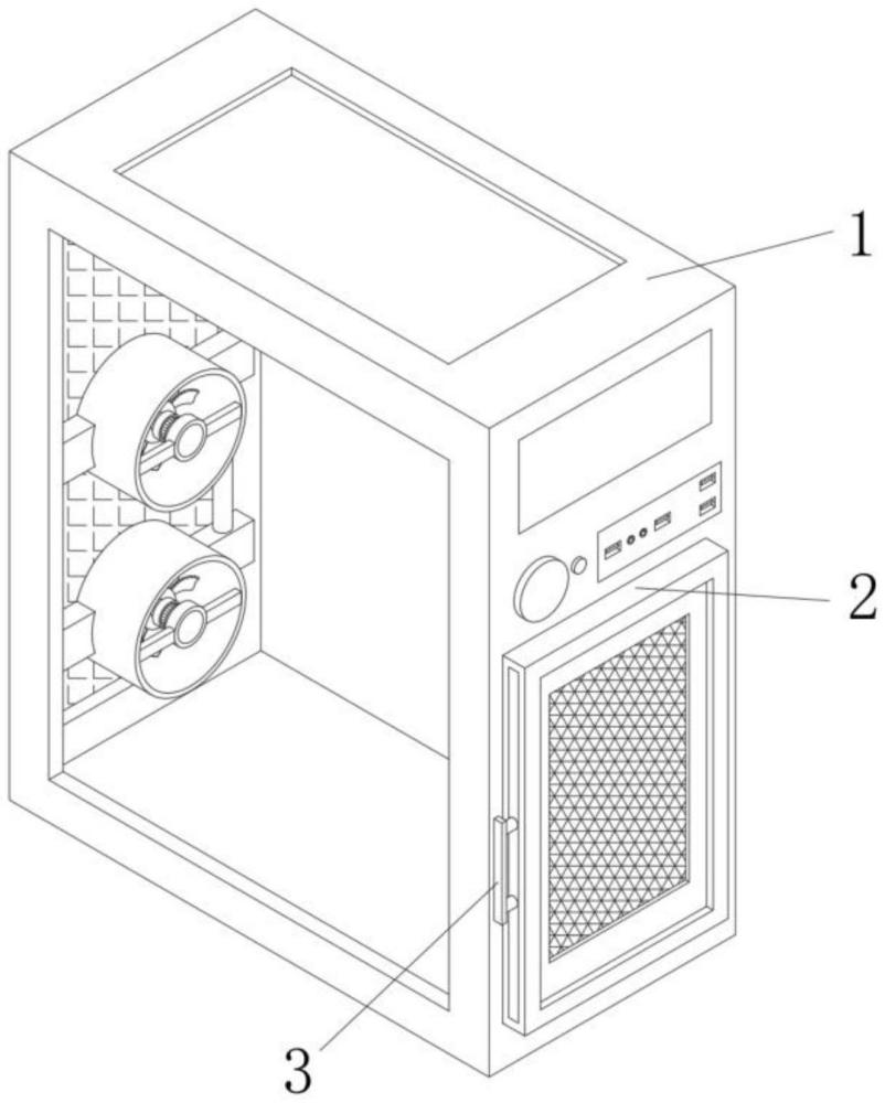 一种计算机散热机箱的制作方法