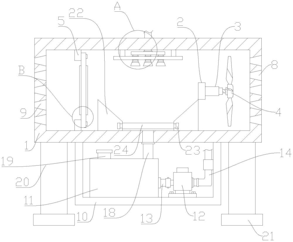 一种空气净化除尘装置的制作方法