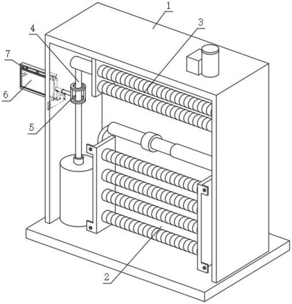 一种冷干机蒸发器的泄漏检测结构的制作方法
