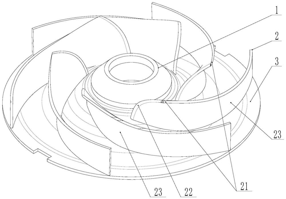 一种提升冲压焊接离心泵性能的叶片的制作方法