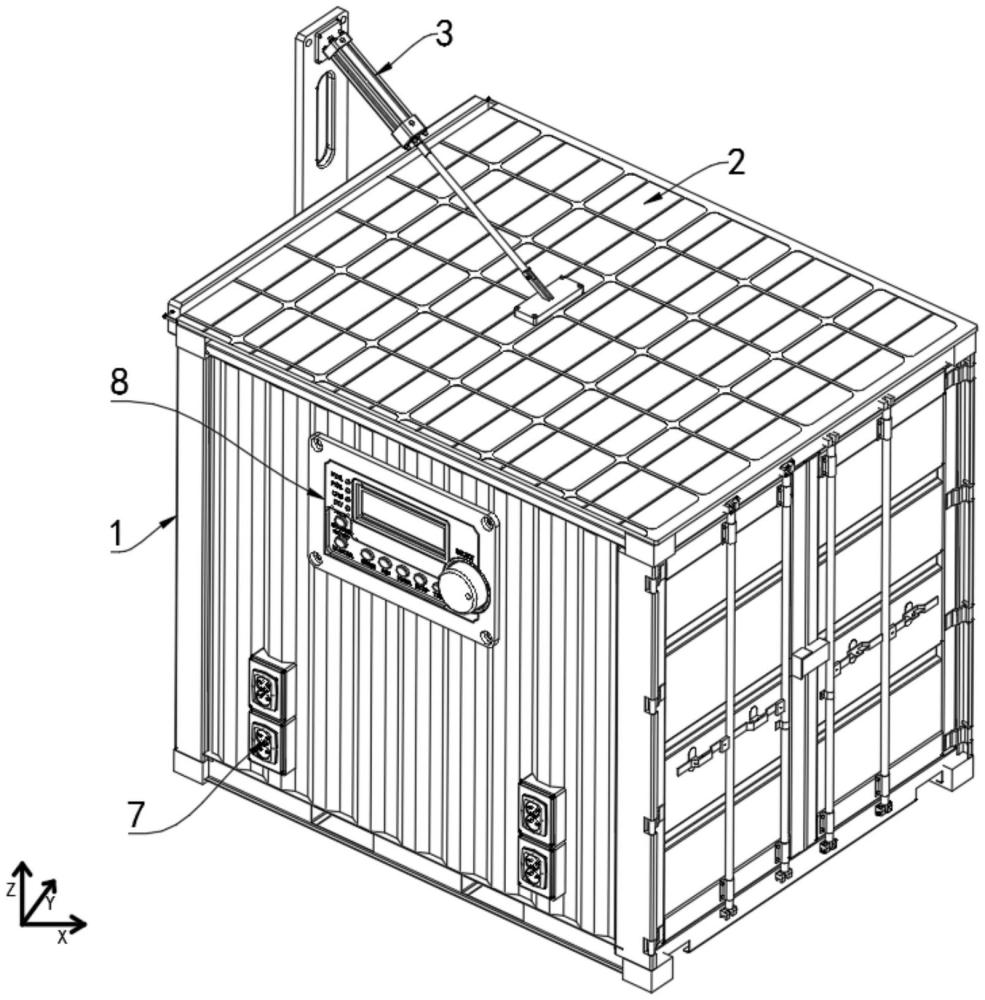 一种集装箱式光伏储能系统的制作方法