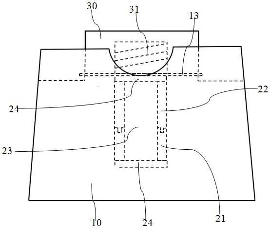 一种磁钉安装构件的制作方法