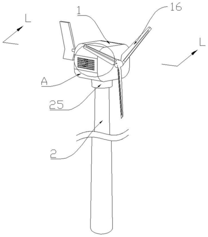 一种低风速启动的风力发电装置的制作方法