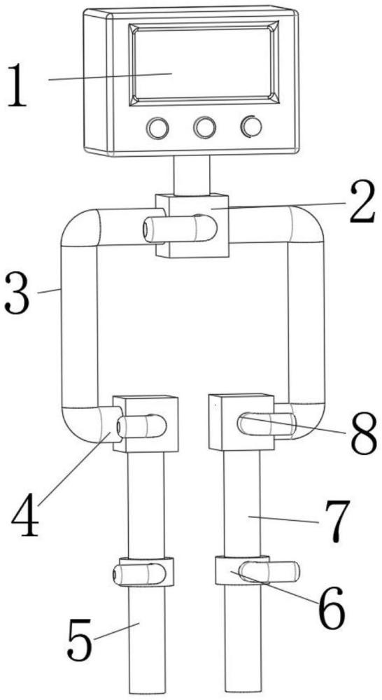 微量氧分析仪保护气切换结构的制作方法