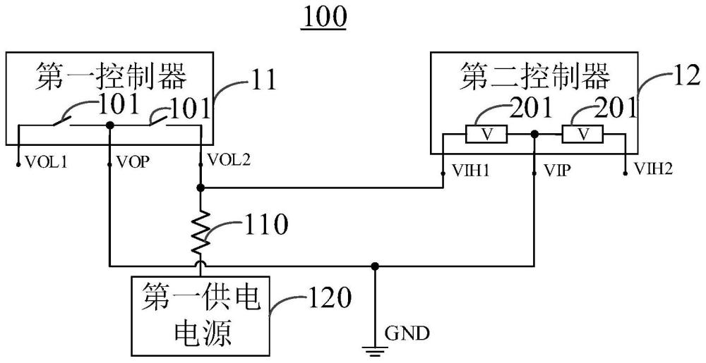 控制器输出转换电路和发电机组控制电路的制作方法