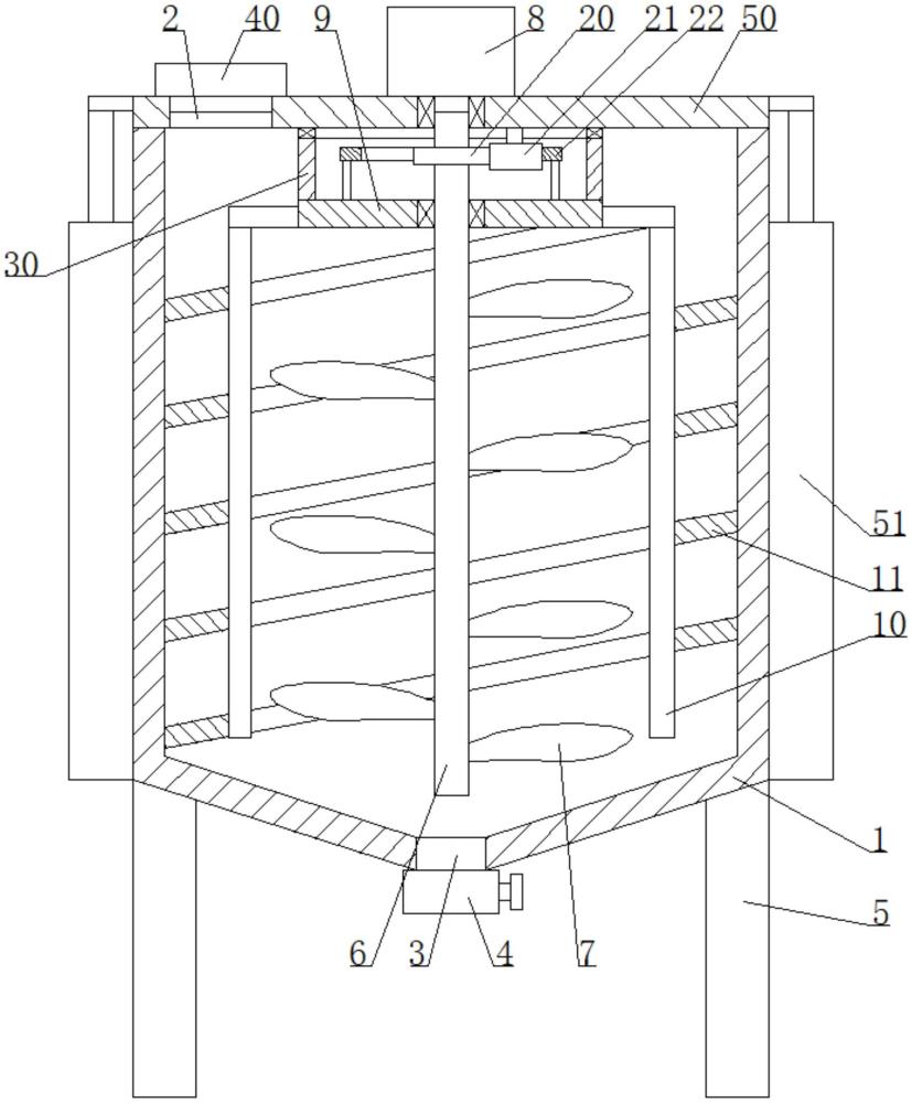 一种建筑工程用建筑材料搅拌装置的制作方法