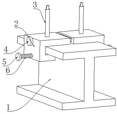 一種用于鋼結(jié)構(gòu)施工中生命線固定裝置的制作方法