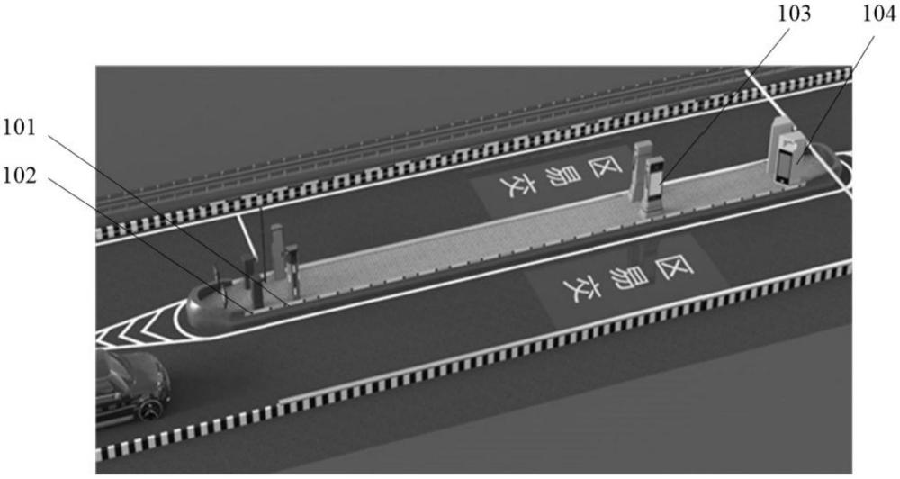 一種收費車道車輛隊列處理系統(tǒng)及方法、設(shè)備及介質(zhì)與流程