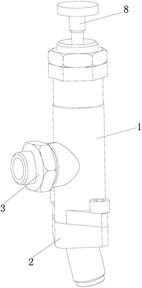 一種按壓式閥門的制作方法