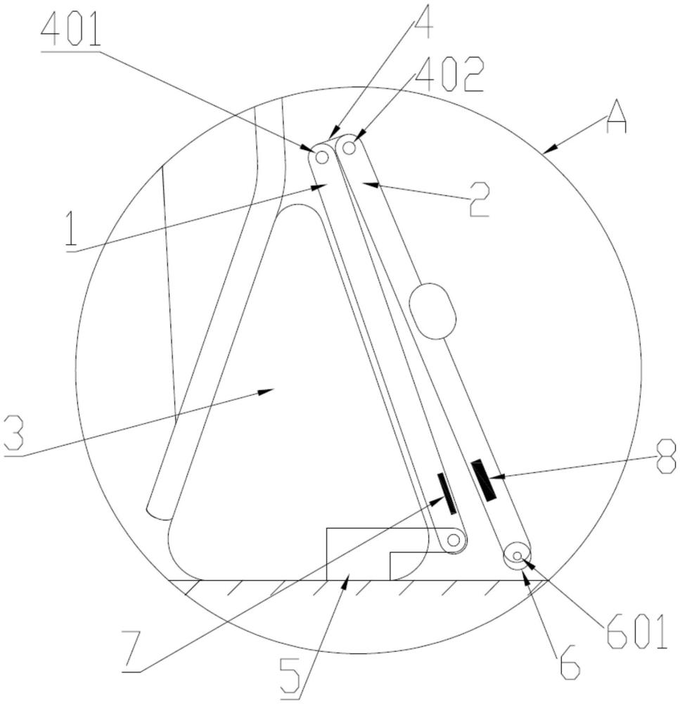 一種基于電磁鐵的輔助踏板展開結(jié)構(gòu)的制作方法