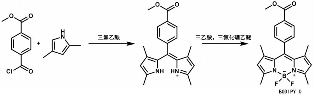 一種調(diào)諧BODIPY染料吸收和發(fā)射波長(zhǎng)的方法