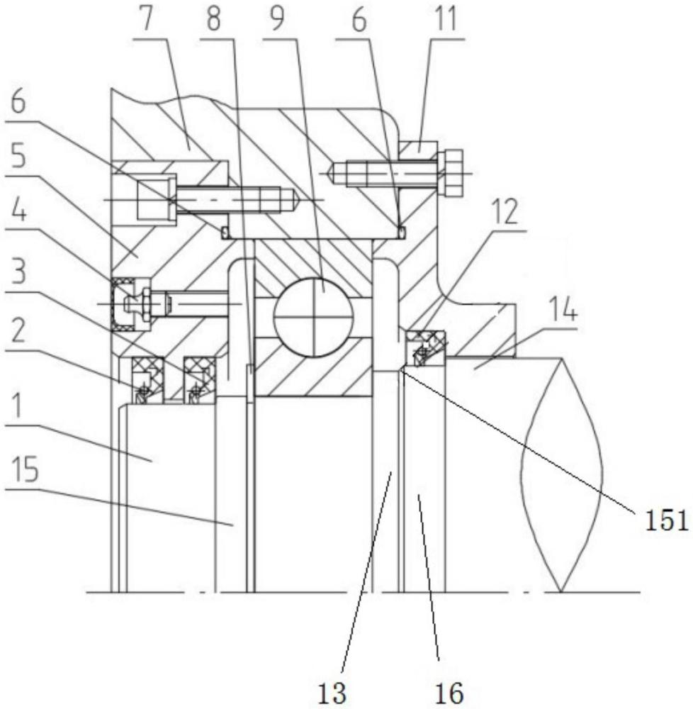 一種電機軸承密封結構的制作方法