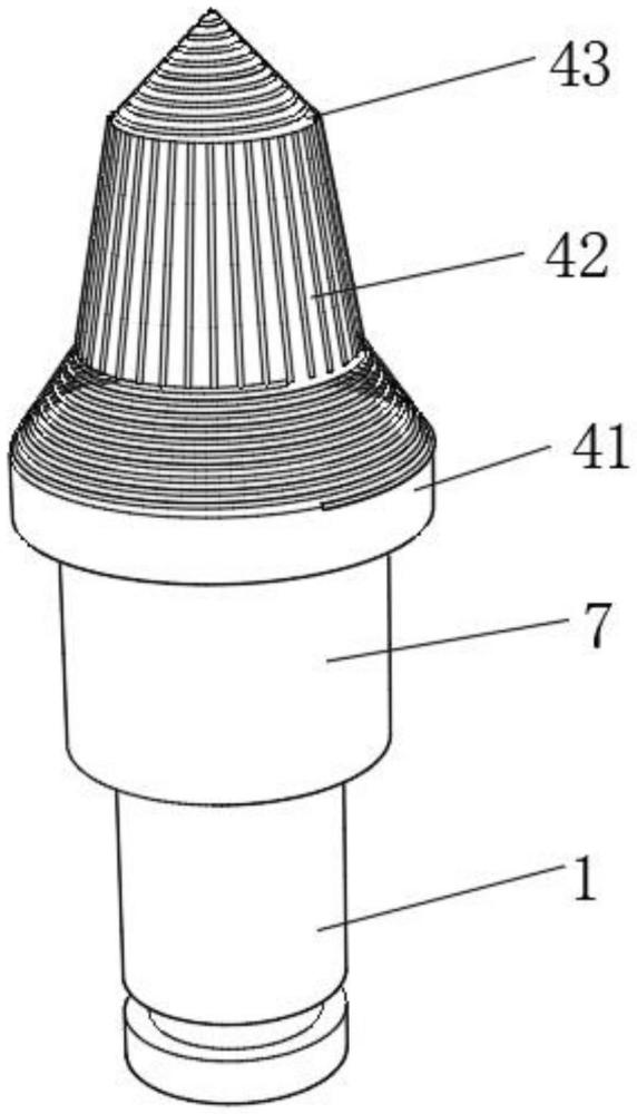 一種多齒硬巖掘進(jìn)機(jī)截齒的制作方法