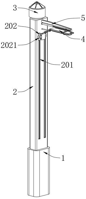 一種基于5G的智慧燈桿的制作方法