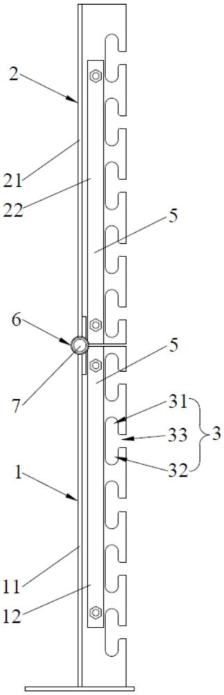 一種綁扎桿存放架的制作方法