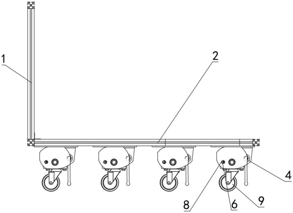 一種過(guò)門(mén)檻搬運(yùn)小車(chē)