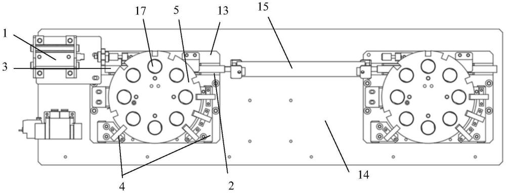 一種圓柱鋰電池轉盤換型機構的制作方法