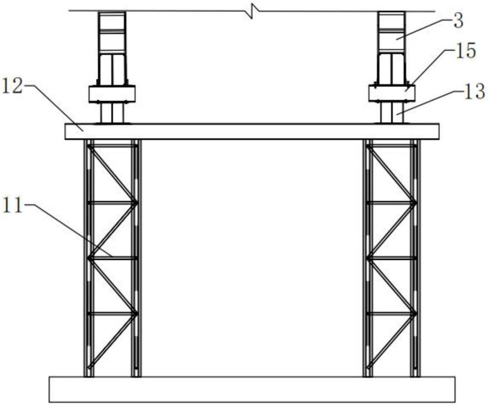 一種鋼桁架橋拖拽施工裝置及施工方法與流程