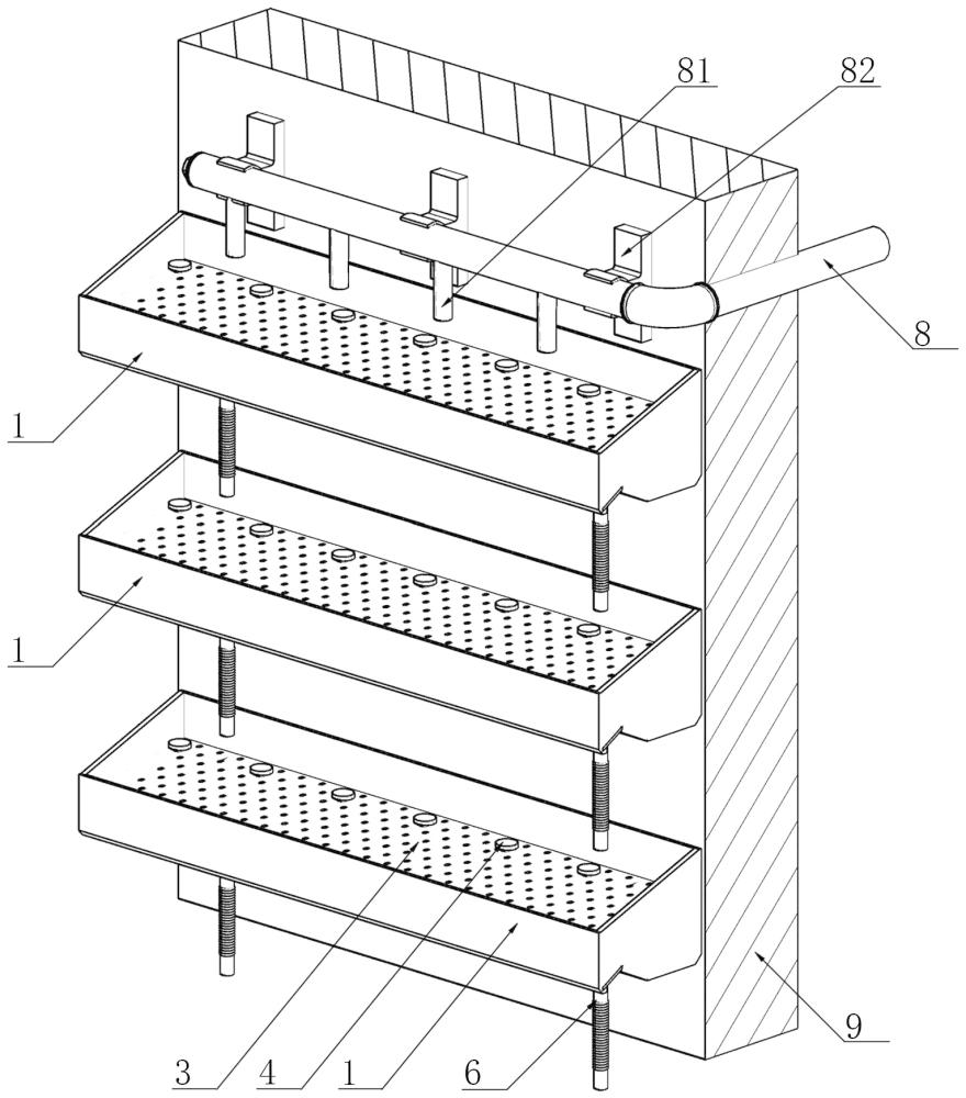 生態(tài)建筑綠化幕墻的制作方法