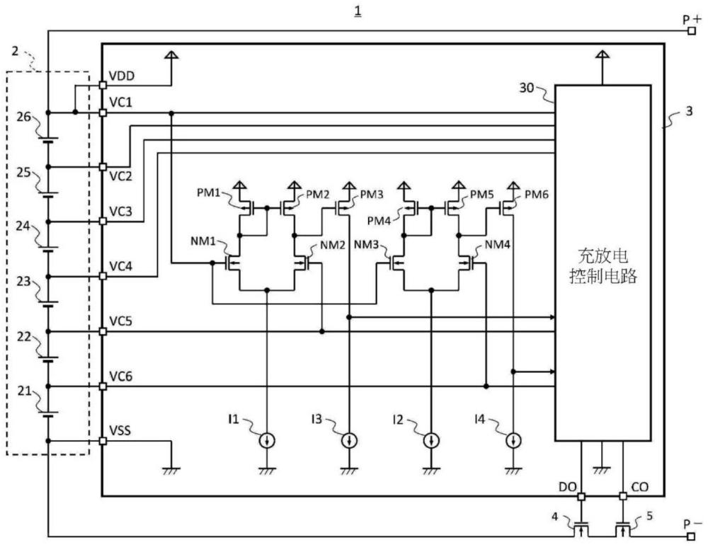 電池單元數(shù)量判定電路、包括其的充放電控制裝置及電池裝置的制作方法