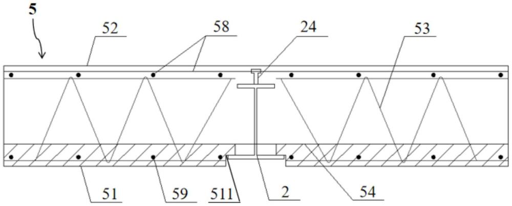 一種裝配式鋼-混凝土組合空心疊合樓蓋及其施工方法與流程