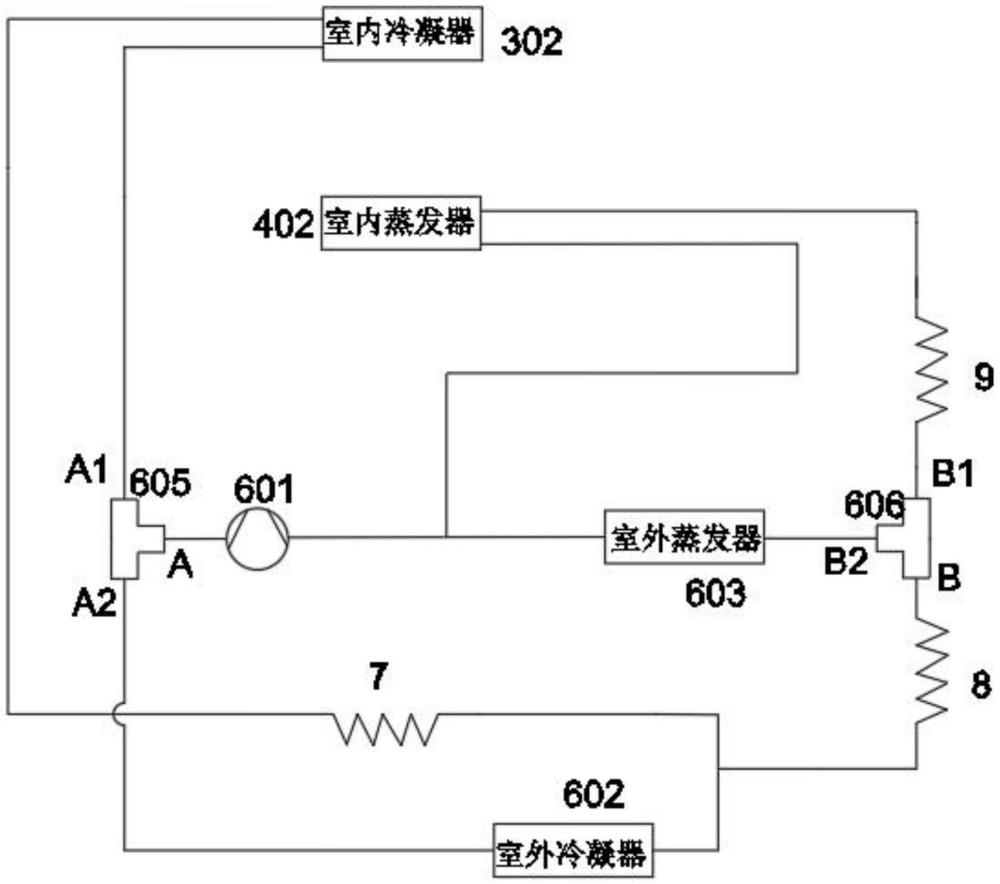 一種具有三種溫度模式的冷熱聯(lián)供展示柜及控制方法與流程