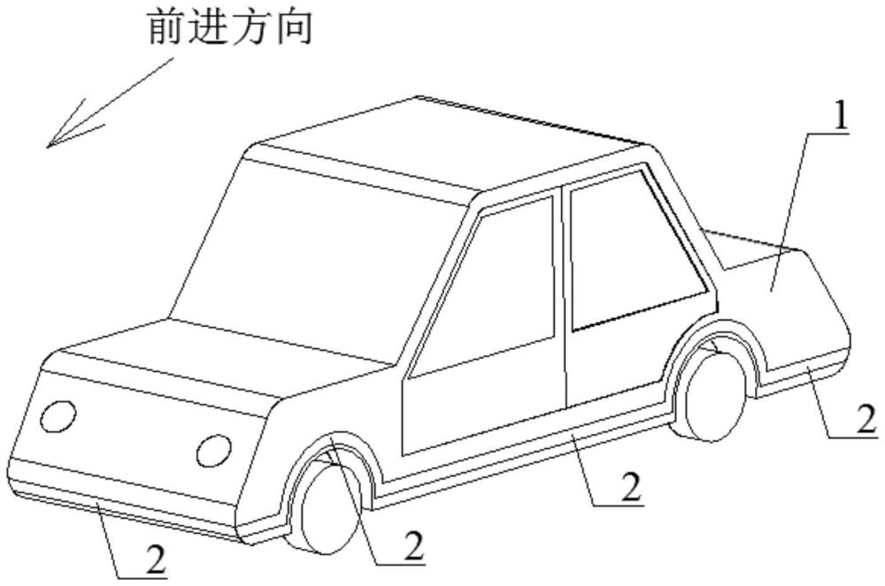 一種新能源汽車彈射型防火圍擋系統(tǒng)