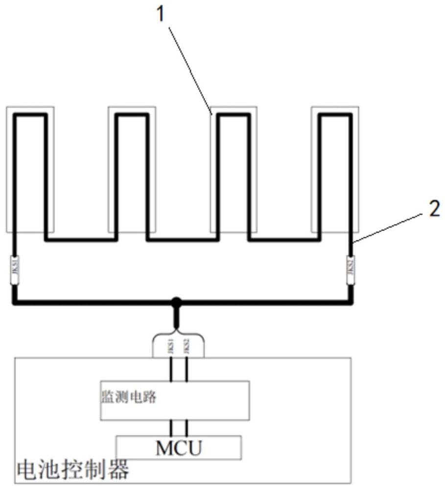 一種動力電池?zé)崾Э乇O(jiān)測系統(tǒng)的制作方法