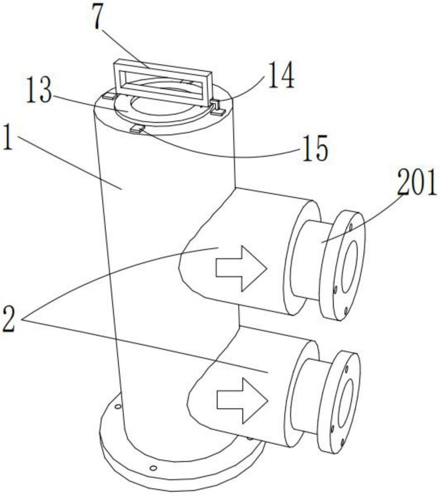 一種可分流式水利閥門的制作方法