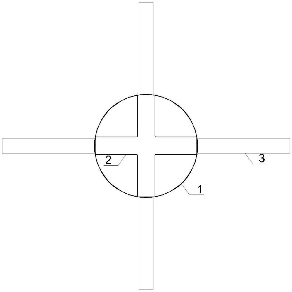 一種帶外展增強體的吸力基礎(chǔ)的制作方法