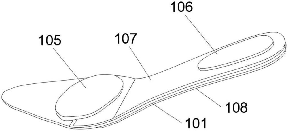 一種嵌入式氣囊中底及其加工工藝的制作方法