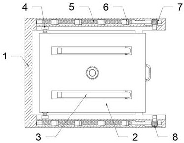 一種建筑施工基坑用頂部止水擋板裝置的制作方法