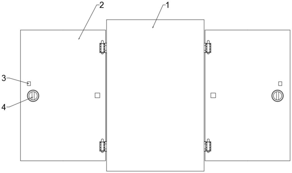 一种具有双锁功能的柜体的制作方法