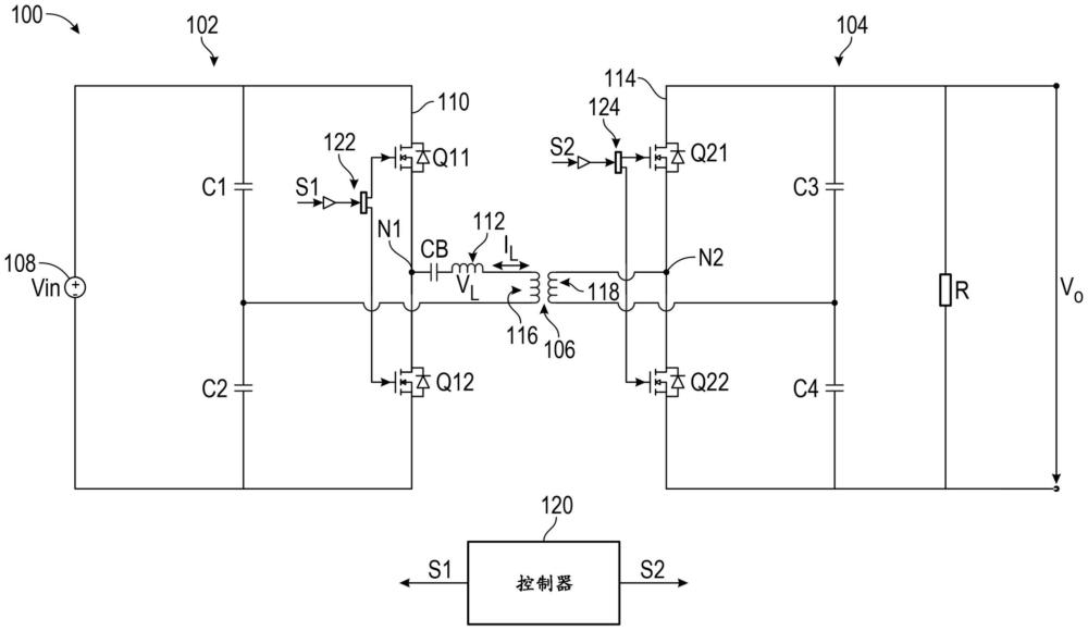 双有源桥电路和用于驱动双有源桥电路的方法与流程